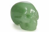 1.5" Polished Green Aventurine Skulls  - Photo 3